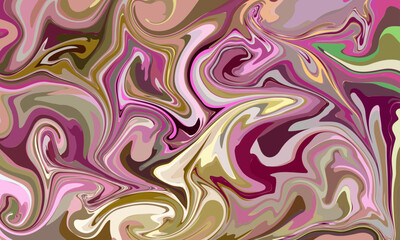 Multicolour colourful background in acrylic pouring