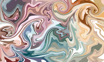 Multicolour colourful background in acrylic pouring