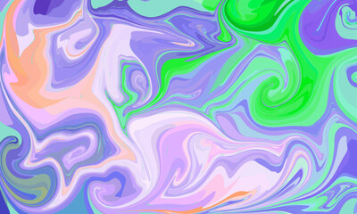 Multicolour colourful background in acrylic pouring