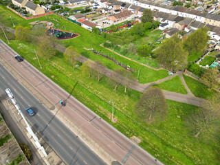 City Centre of Peterborough City of England UK