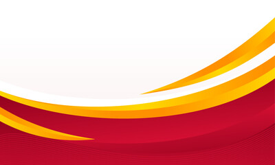 Wave abstract art background template