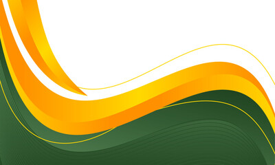 Wave abstract art background template