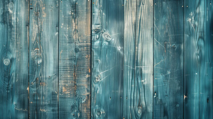 High quality photo of distressed turquoise wooden planks, featuring a weathered texture and vintage character that's ideal for thematic backgrounds and rustic design projects