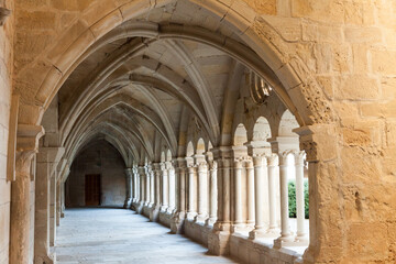 Obraz premium View of Vallbona de les Monges interior - female Monastery in Catalonia