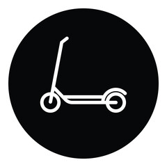 scooter logo vector