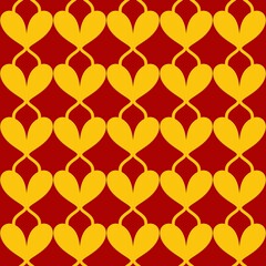 seamless pattern with red and yellow color background