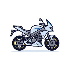 Obraz na płótnie Canvas Motorcycle icon design template, motorbike,motor logo vector illustration