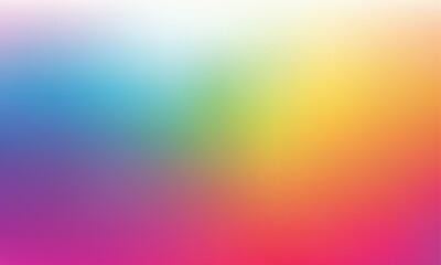 Multicolored Rainbow Vector Gradient Background for Creative Projects