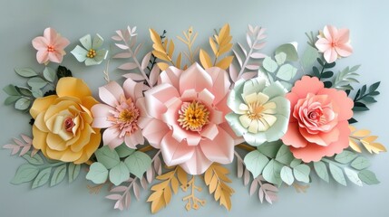 beauty decoration bouquet of flowers wallpaper