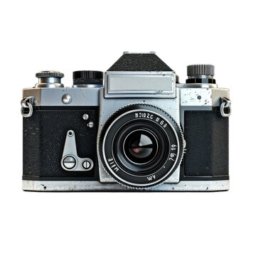 recommend clip art: old photo camera illustration png isolated on white background
