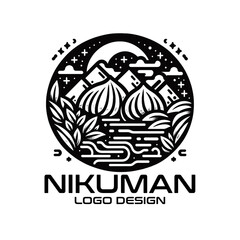 Nikuman Vector Logo Design