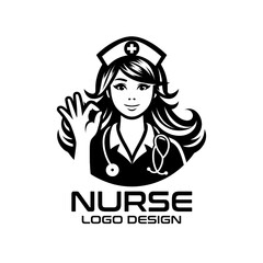 Nurse Vector Logo Design