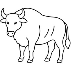 head of a Buffalo mascot,Buffalo silhouette,Cow face vector,icon,svg,characters,Holiday t shirt,black Hippopotamus face drawn trendy logo Vector illustration,Buffalo line art on a white background