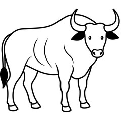 head of a Buffalo mascot,Buffalo silhouette,Cow face vector,icon,svg,characters,Holiday t shirt,black Hippopotamus face drawn trendy logo Vector illustration,Buffalo line art on a white background