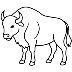 head of a Buffalo mascot,Buffalo silhouette,Cow face vector,icon,svg,characters,Holiday t shirt,black Hippopotamus face drawn trendy logo Vector illustration,Buffalo line art on a white background