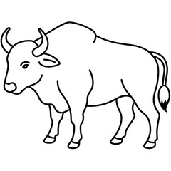 head of a Buffalo mascot,Buffalo silhouette,Cow face vector,icon,svg,characters,Holiday t shirt,black Hippopotamus face drawn trendy logo Vector illustration,Buffalo line art on a white background