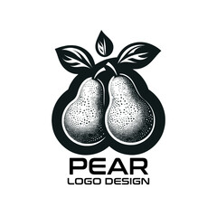 Pear Vector Logo Design