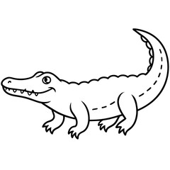 crocodile isolated on white mascot,crocodile silhouette,crocodile face vector,icon,svg,characters,Holiday t shirt,black crocodile face drawn trendy logo Vector illustration,crocodile line art on a whi