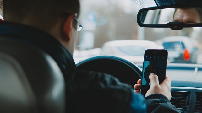 Caution: Risk of Distracted Driving Due to Mobile Phone Use on the Road