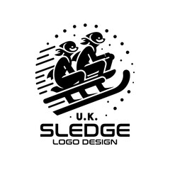 Sledge Vector Logo Design