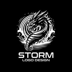 Storm Vector Logo Design