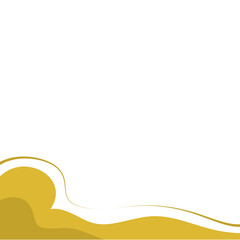 Gold Footer Design