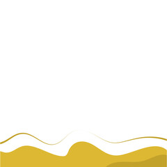 Gold Footer Design