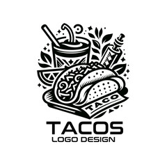 Tacos Vector Logo Design