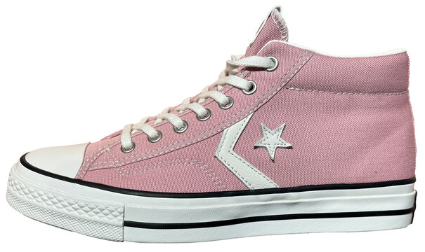 Pink Converse Star Player 76 Mid sneaker.