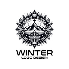 Winter Vector Logo Design
