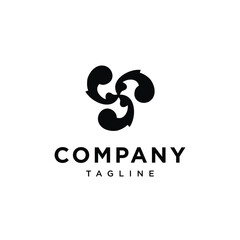 Fototapeta premium wind logo icon vector template.eps