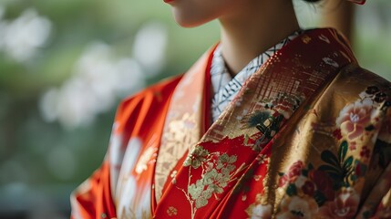 Wedding Kimono: Hyperrealistic Portraits