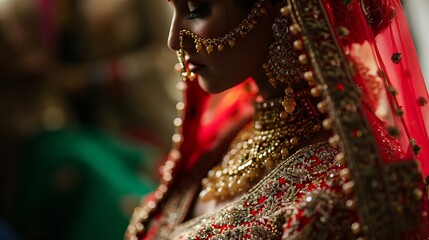 Traditional Indian Bride: Vibrant Close-ups