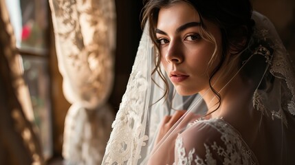 Italian Bride: Elegant Wedding Moment