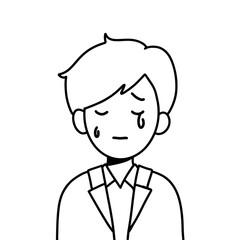 Business man in suit Avatar