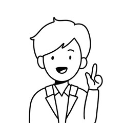 Business man in suit Avatar