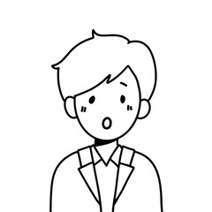 Business man in suit Avatar