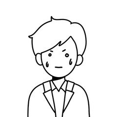 Business man in suit Avatar