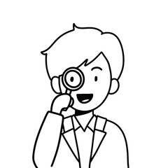 Business man in suit Avatar