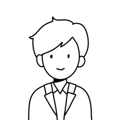 Business man in suit Avatar
