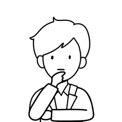 Business man in suit Avatar