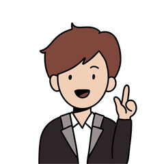 Business man in suit Avatar