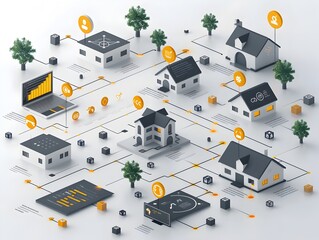 Integrated Public Registry System A Minimalist Infographic Guiding Effective Data Visualization and Presentation Strategies
