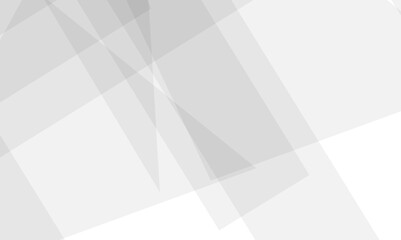 Fototapeta premium Abstract white and grey geometric triangle background. Abstract white pattern, squares texture banner design.
