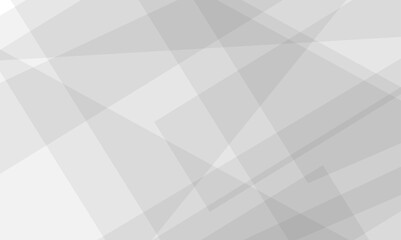 Obraz premium Abstract white and grey geometric triangle background. Abstract white pattern, squares texture banner design.