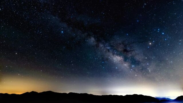 天の川タイムラプス30bps