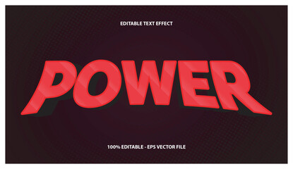 Power Editable Text Effects