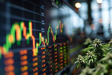 Derivatives trading based on cannabis industry performance, speculative and highstakes financial maneuvers
