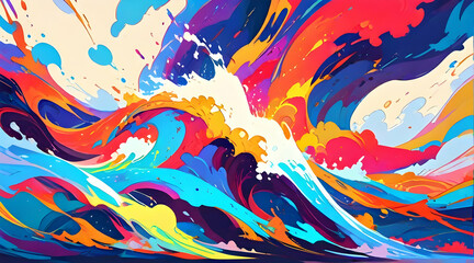 abstract colorful background