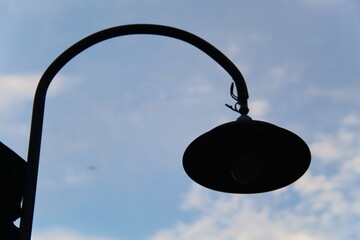 Street lamp in the sky